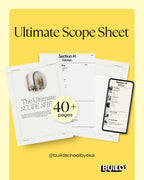 The Ultimate Scope Sheet (E-Book)