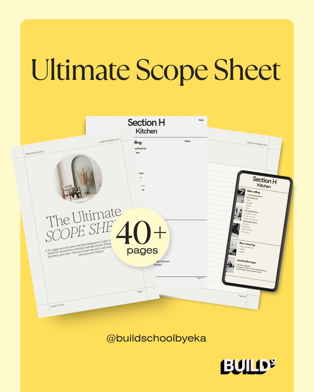 The Ultimate Scope Sheet