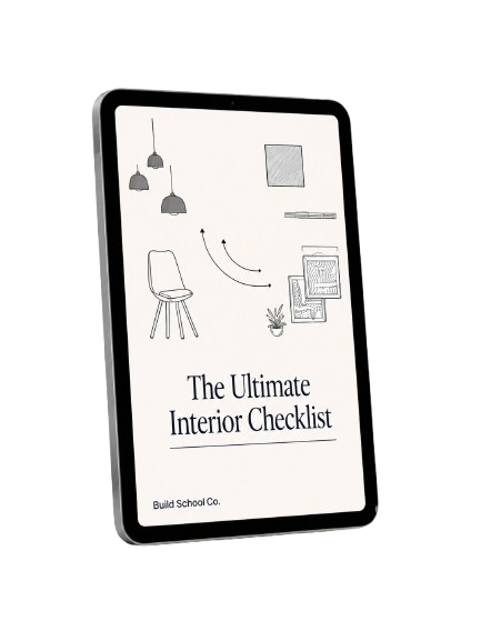 Interior checklist iPad