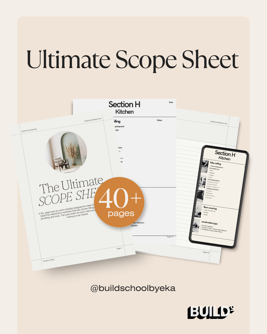 The Ultimate scope sheet