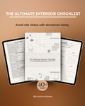The Ultimate Interior Checklist ™ (E-Book)