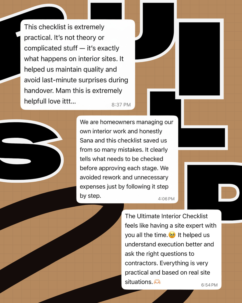 The Ultimate Interior Checklist ™ (E-Book)