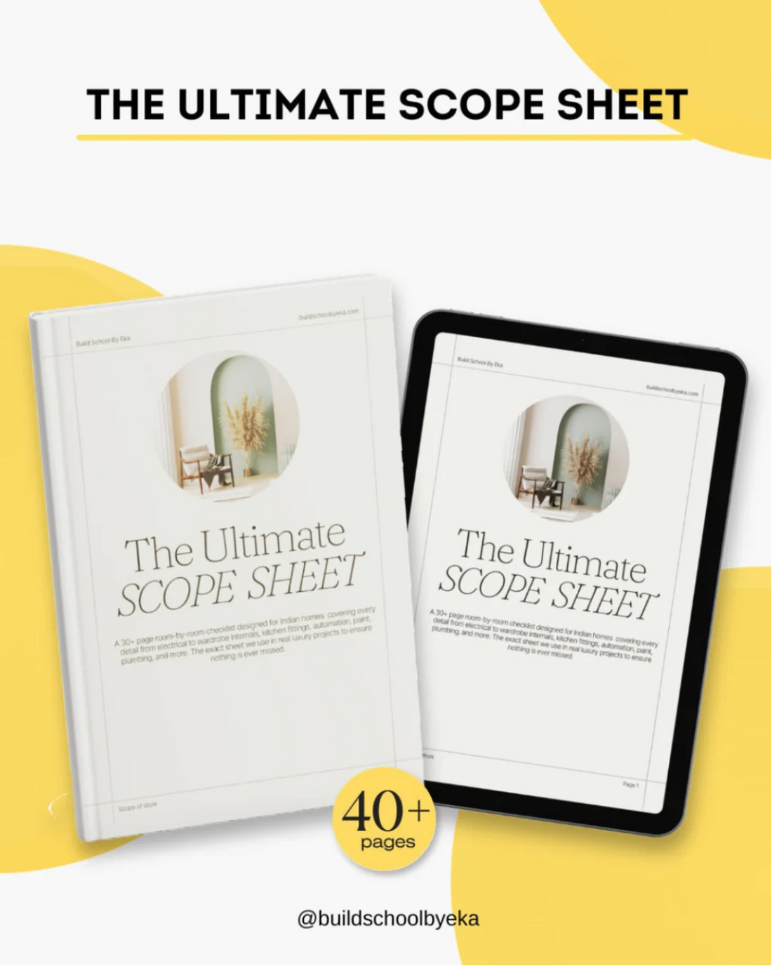 Scope Sheet product photo