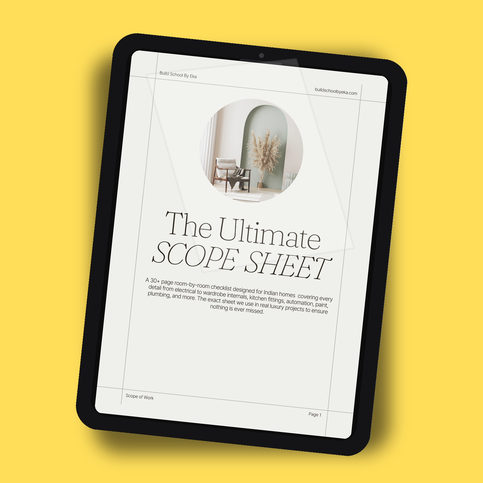 The Ultimate Scope Sheet